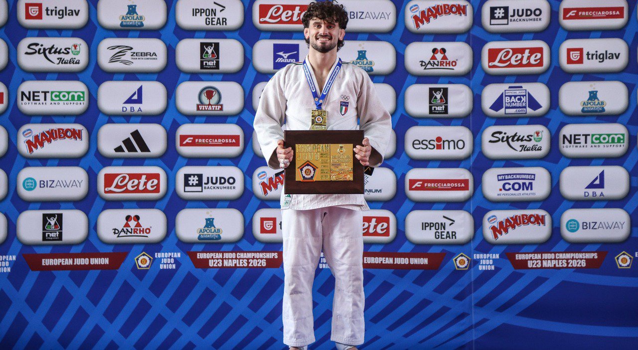 Fabrizio Esposito and Gaia Stella win gold at European U23 Judo Championships