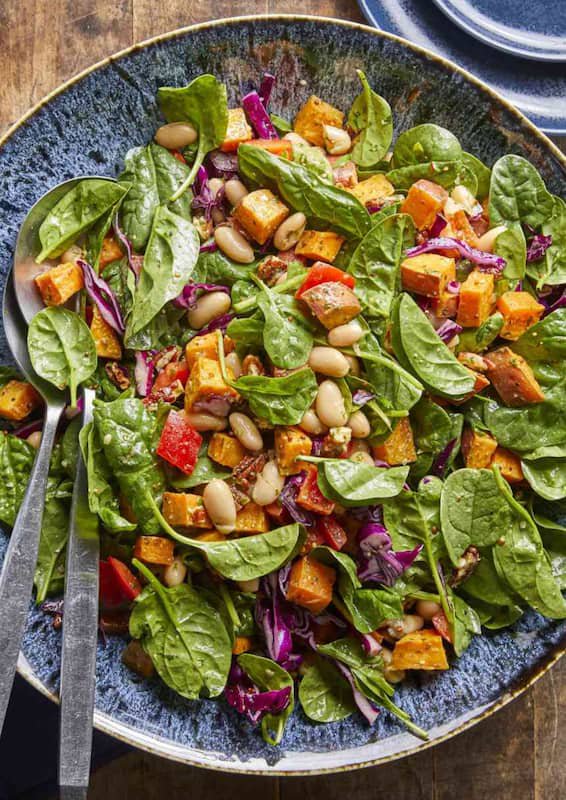 Sweet Potato and Spanish Salad