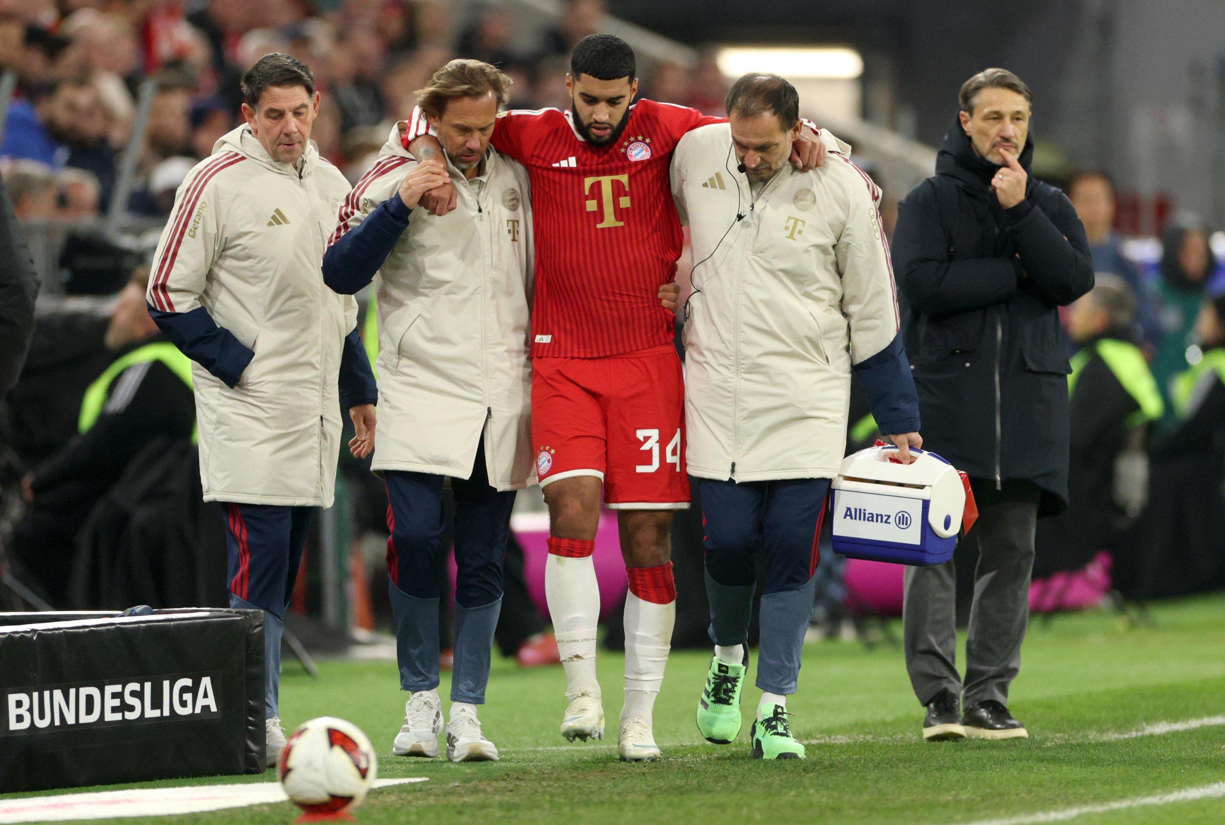 Three Bayern Munich players hit by injury storm in Der Klassiker