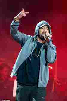 Eminem released his new single Tobey on Wednesday and the lyrics have left fans speculating if he 'took a shot' at Jay-Z