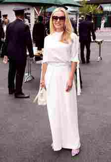 2xf440k katherine jenkins arrives on day one of the 2024 wimbledon championships at the all england lawn tennis and croquet club, london picture date monday july 1, 2024