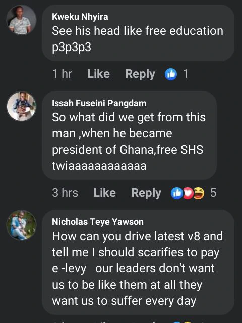 Reactions As Photo Of An Old Man In School Uniform With Free SHS Placard Goes Viral On Independence Day