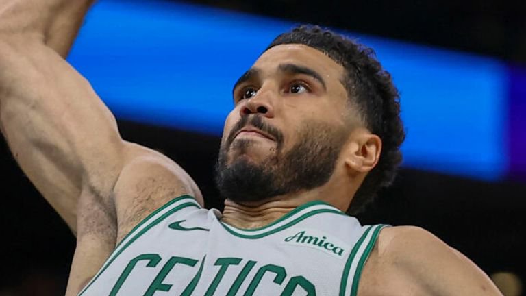 Jayson Tatum is Boston's star man having returned from an Achilles injury late last season