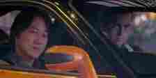 Han and Sean in the Mazda in The Fast and the Furious Tokyo Drift.