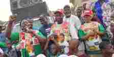 Mammoth Crowd In Igboho, As PDP Concludes LG Election Campaign