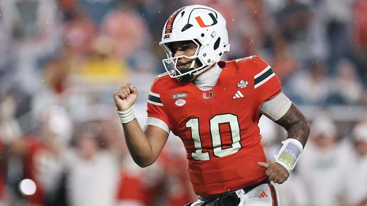 Darian Mensah celebrates a touchdown