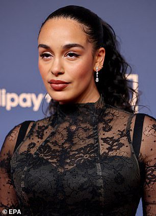 Singer Jorja Smith were among those from the showbiz world in attendance