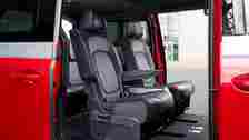 Volkswagen ID. Buzz: rear seats, black microsuede upholstery