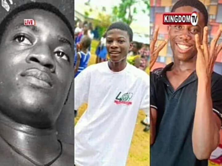 Tears Flow as Pictures of the 3 SHS boys who d!ed in a crash Yesterday surfaces online.