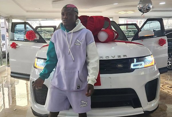 Singer Portable Shows Off His All-white Range Rover And Range Rover Sport SUVs - autojosh 
