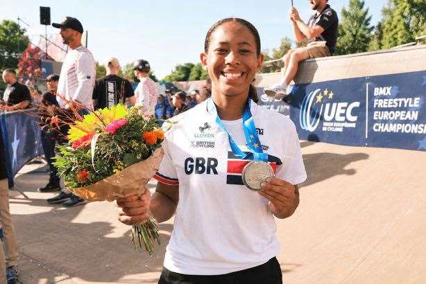 Kitty Joseph returned from Germany with a silver medal Picture: Lara Lessmann