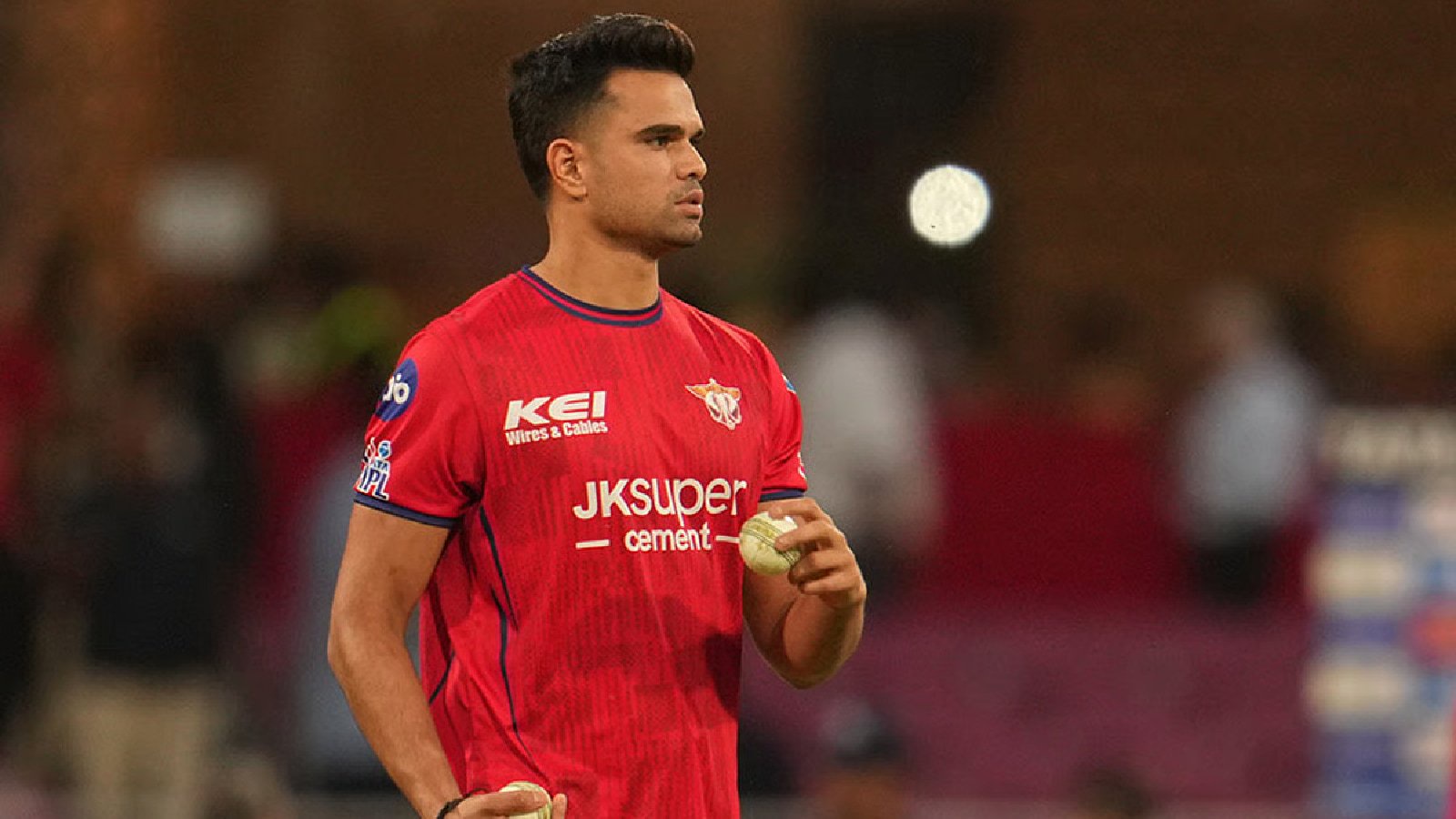 Arjun Tendulkar is twenty-five, carries the most famous surname in the history of Indian sport, and none of that, he is telling you, is the point. (AP Photo)