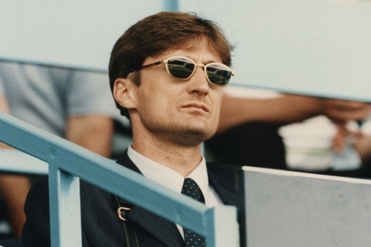 Robert Jarni at Highfield Road after signing for Coventry City