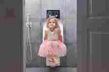 Children may urinate as frequently as every five to ten minutes