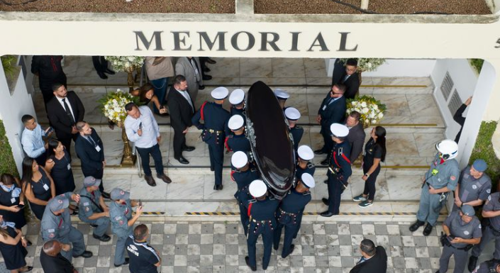 The Brazilian city of Santos witnessed the funeral rites for football icon Pele on Tuesday, January 3, 2022.