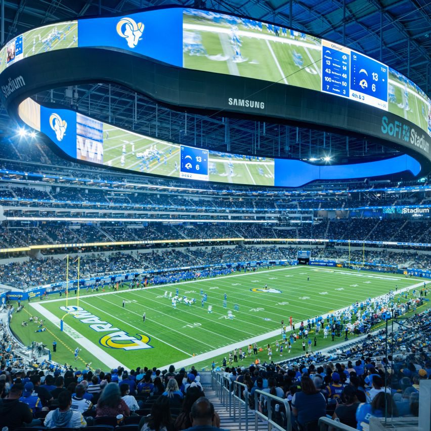 SoFi Stadium interior