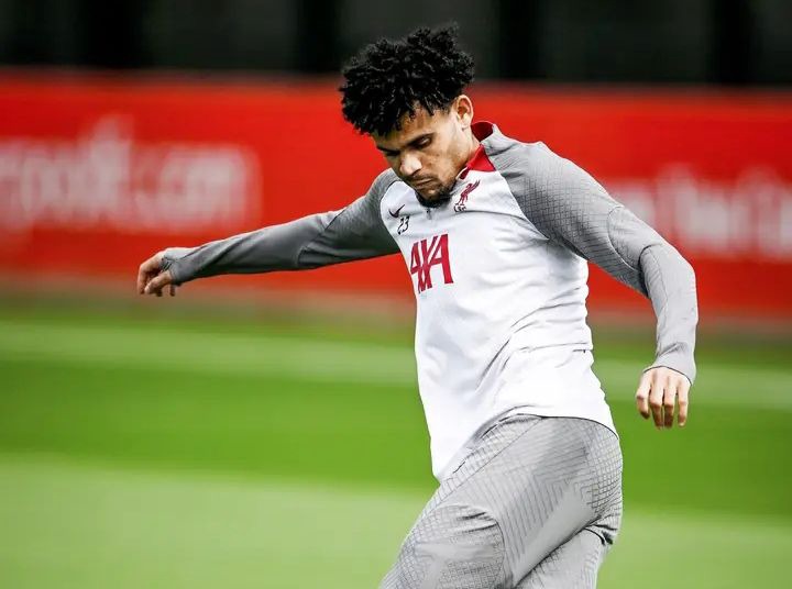 Injury Boost For Liverpool As Star Player, Diaz Returns To Training Ahead Of Clash Against Man City