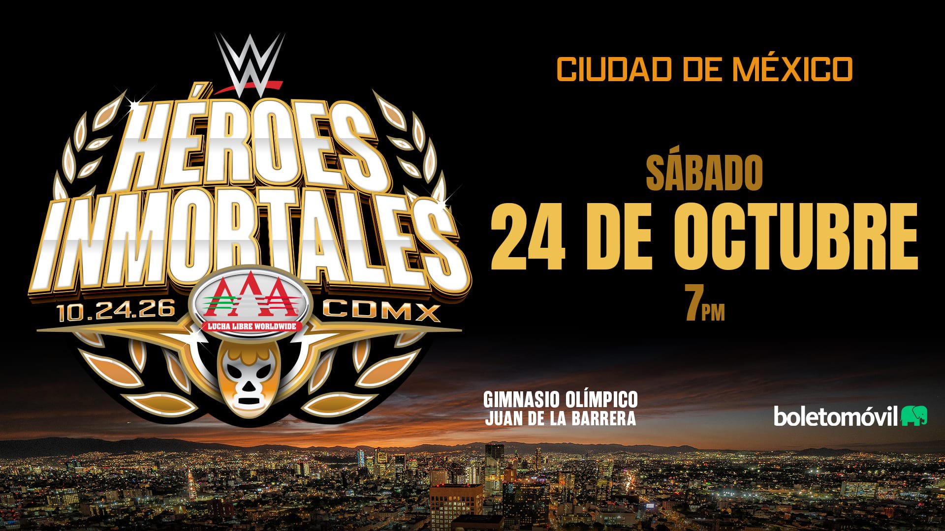 WWE AAA Heroes Inmortales 2026