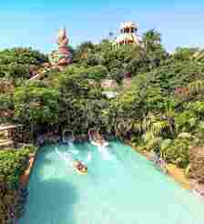 The Thai-themed waterpark is a favourite among visitors to Tenerife