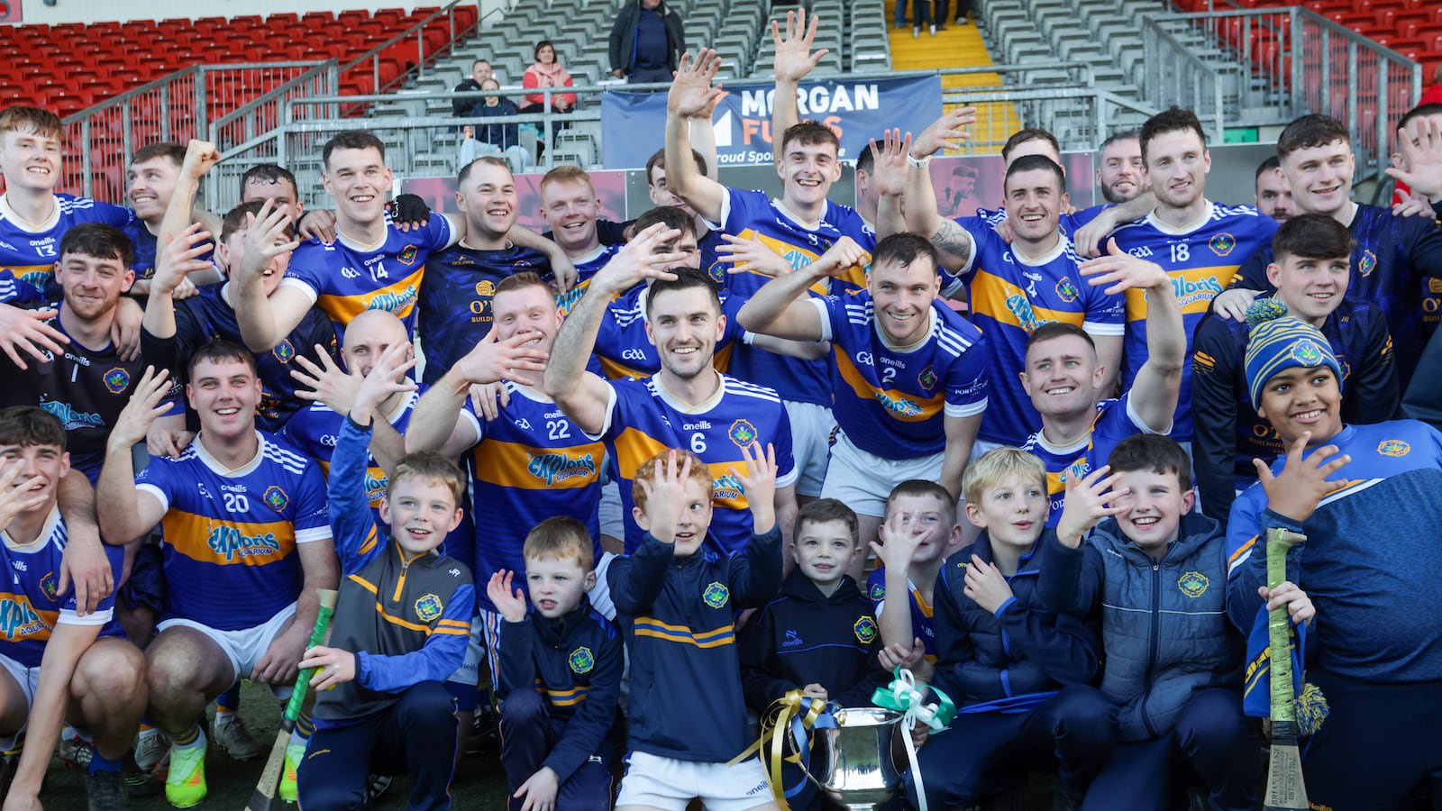 Morgan Fuels Senior Hurling Championship Final at Páirc Esler in Newry.
PICTURE: COLM LENAGHAN
