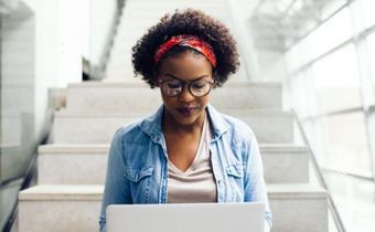 With you and your laptop, you can study anywhere you choose to learn from (BBC)