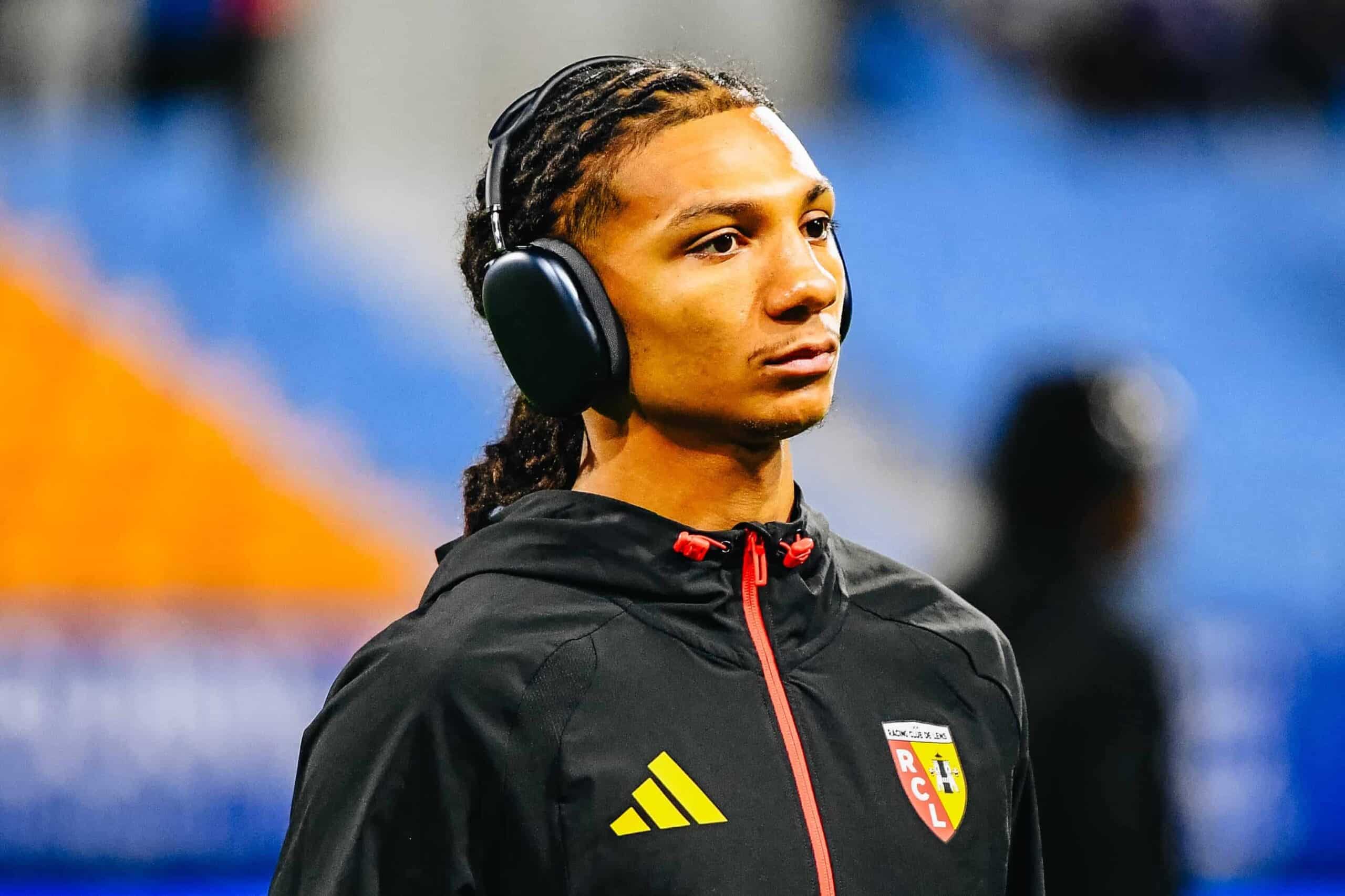 Ismael Ganiou, défenseur du RC Lens.