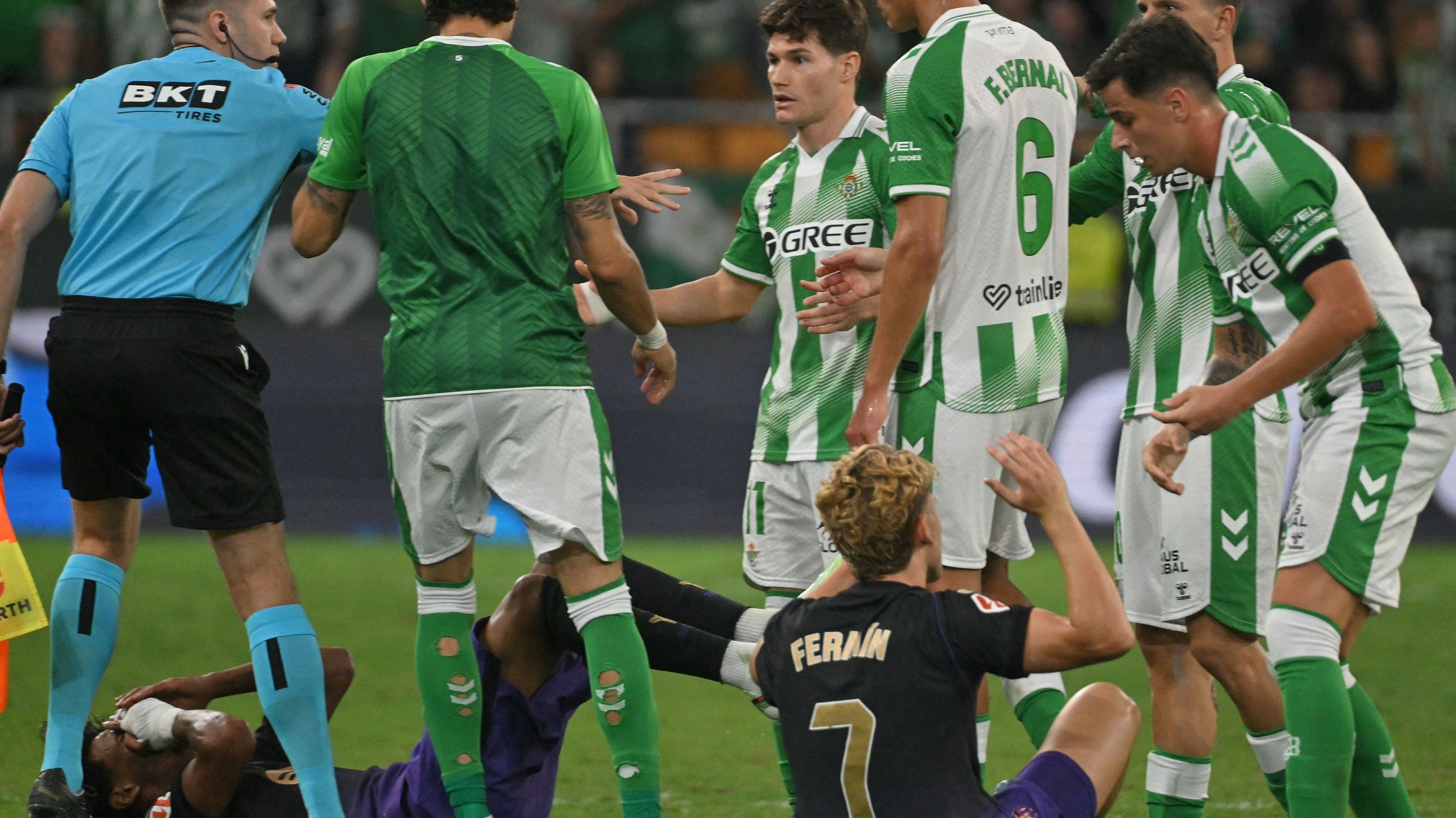 It's not just Bernal: Pellegrini faces possible punishment after tense Barcelona match