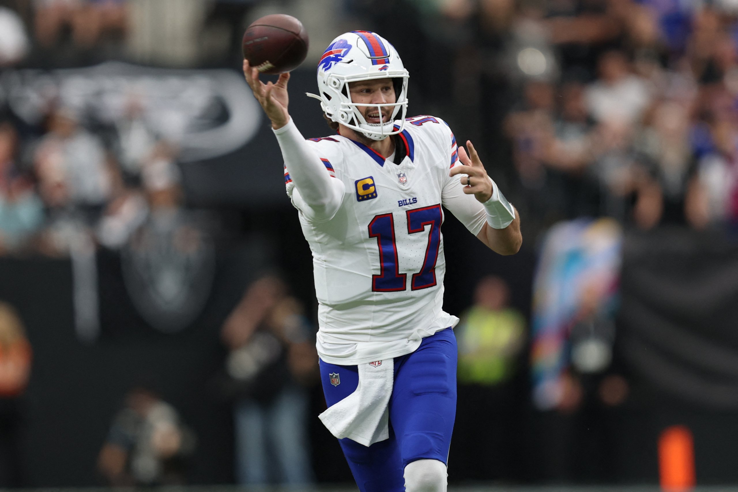 NFL: Buffalo Bills at Las Vegas Raiders