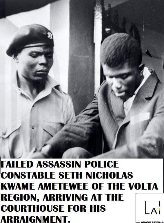 See Rare Photos of Sergeant Ametewee, the police Constable who tried to k!ll Dr. Kwame Nkrumah