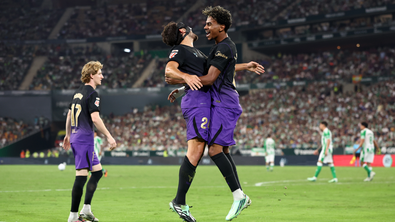 'Best in world' Yamal powers Barca to Betis rout, Atletico strike late