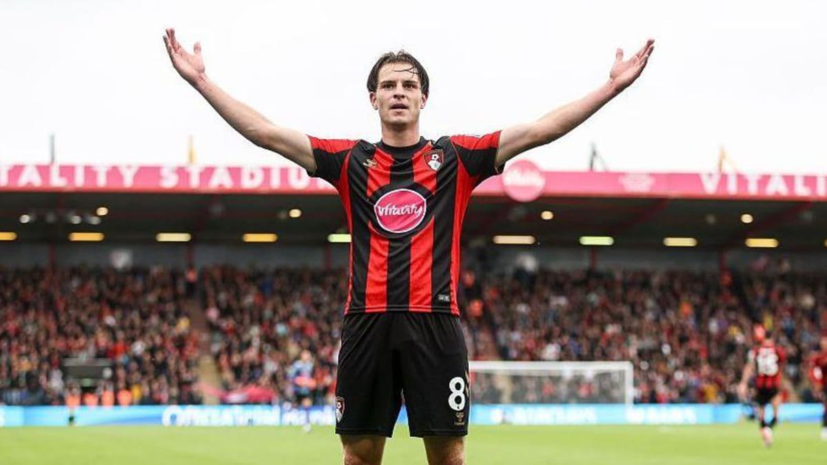 Bournemouth midfielder Alex Scott