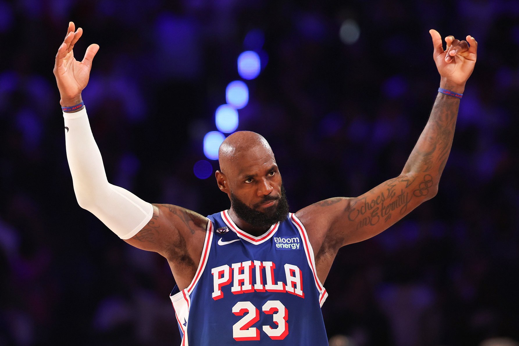 LeBron James is trading words with US President Donald Trump again