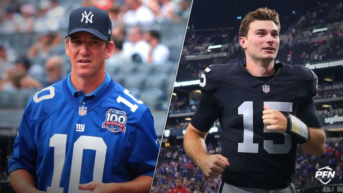 ‘You Gotta Throw Fernando in There,’ ‘You Don’t Learn the Things You Need to Learn’ — Eli Manning Makes His Case for Raiders Rookie Fernando Mendoza