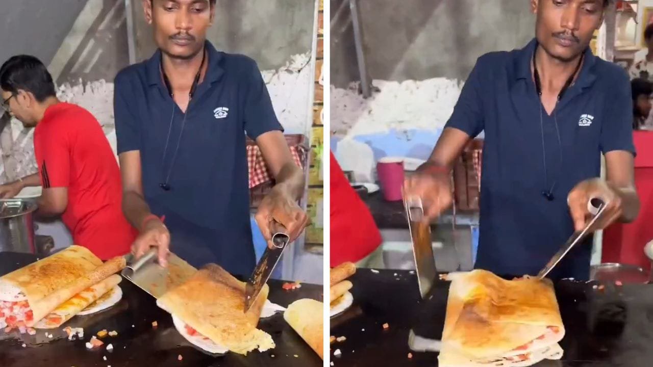Viral Video: 'डोसा का मर्डर', तवे पर दुकानदार ने किया ऐसा कांड, वीडियो देख लोगों ने पकड़ लिया सिर