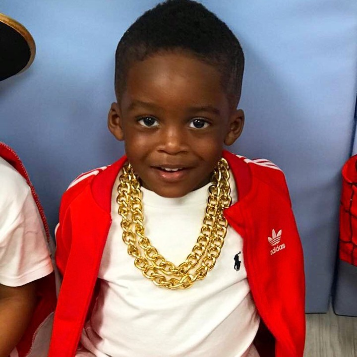 Meet The Only Son Of Tiwa Savage, Jamil