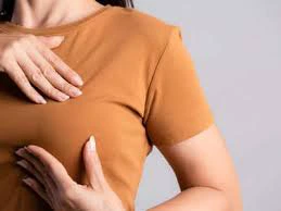 woman with brest pains breasts tenderness