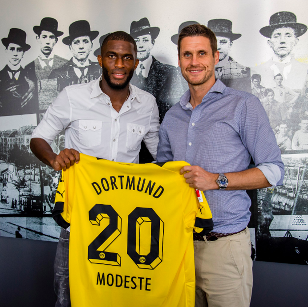 Former Blackburn flop Anthony Modeste has moved from FC Koln to Borussia Dortmund