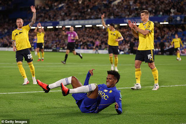 He is yet to start a Premier League game this term, and was taken off at half-time against Leeds in the Carabao Cup