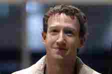 Mark Zuckerberg, chief executive officer of Meta Platforms Inc., without the&nbsp;deepfake beard that wowed the internet.