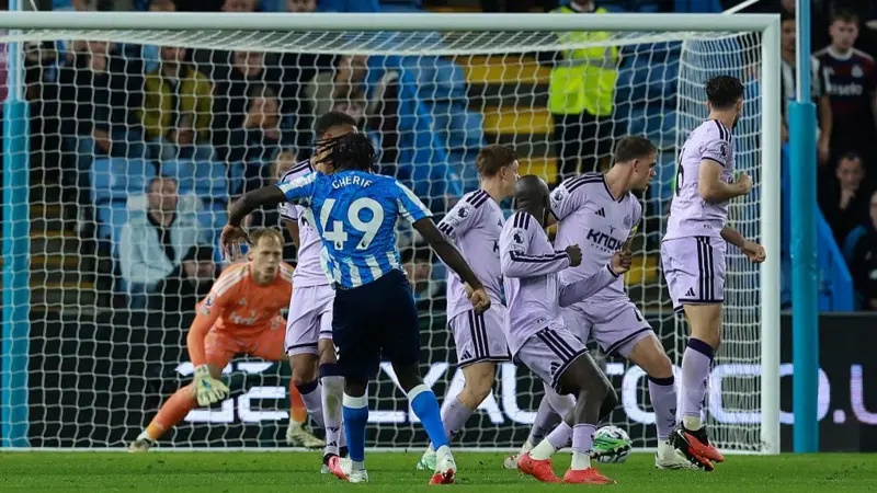 Coventry score against Newcastle