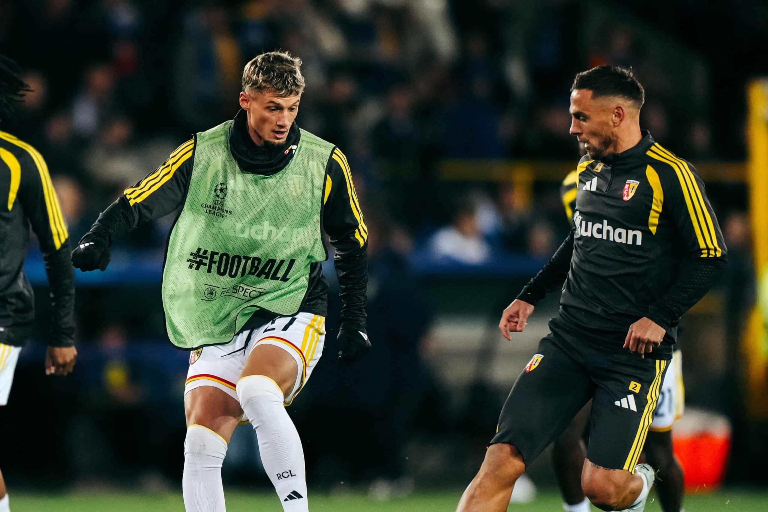 Michael Cuisance, joueur du RC Lens.