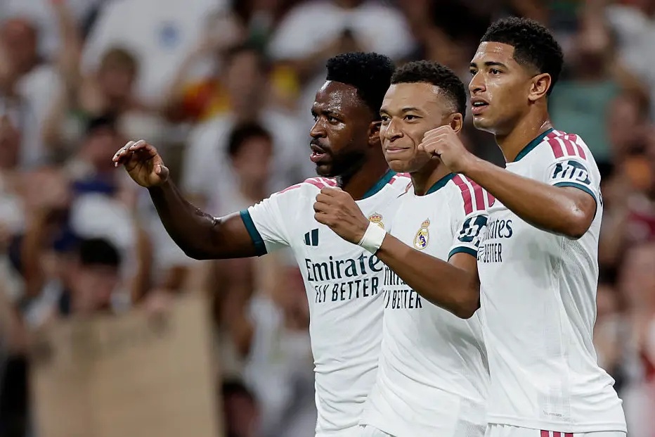 Real Madrid celebrate
