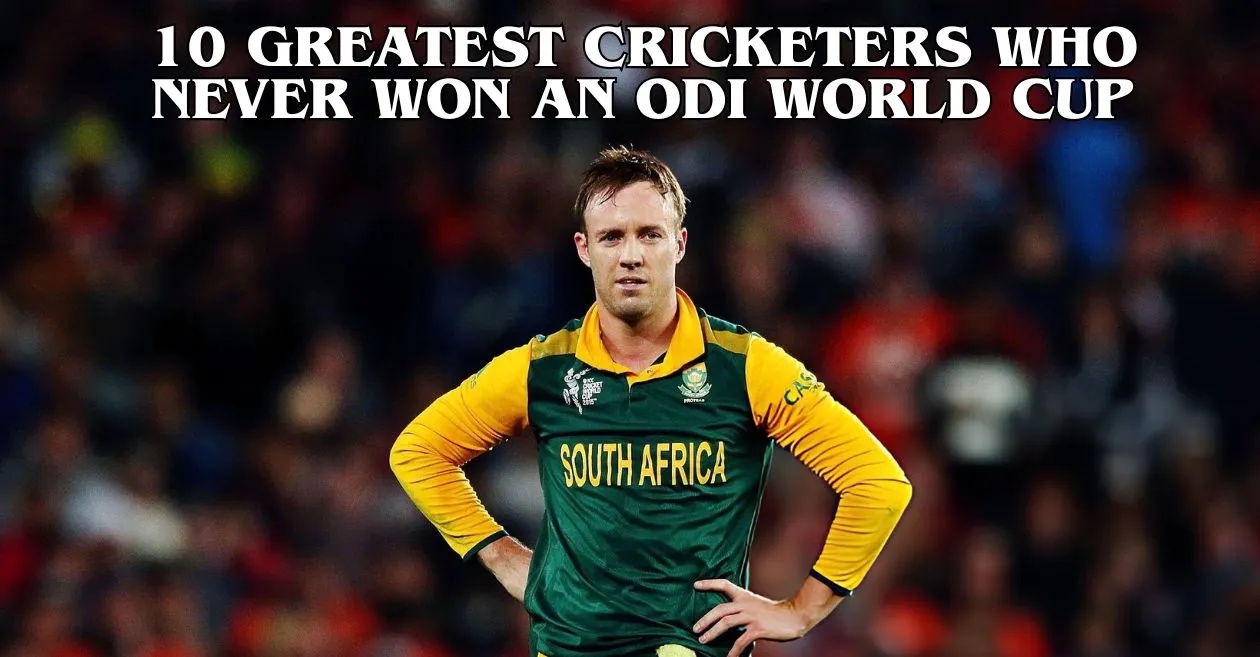 10 greatest cricketers who never won an ODI World Cup