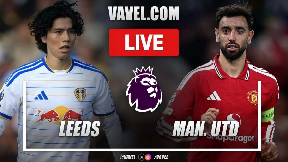 Leeds vs Manchester United LIVE Score, match drawn (1-1)