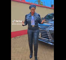 Flamboyant MP Alice Ng'ang'a faces recall for endorsing Finance Bill 2024. Among Hon. Ng'ang'a's collection of sleek and expensive vehicles is the coveted Lexus 570 SUV, valued at over 10 million Kenyan shillings. Picture/X