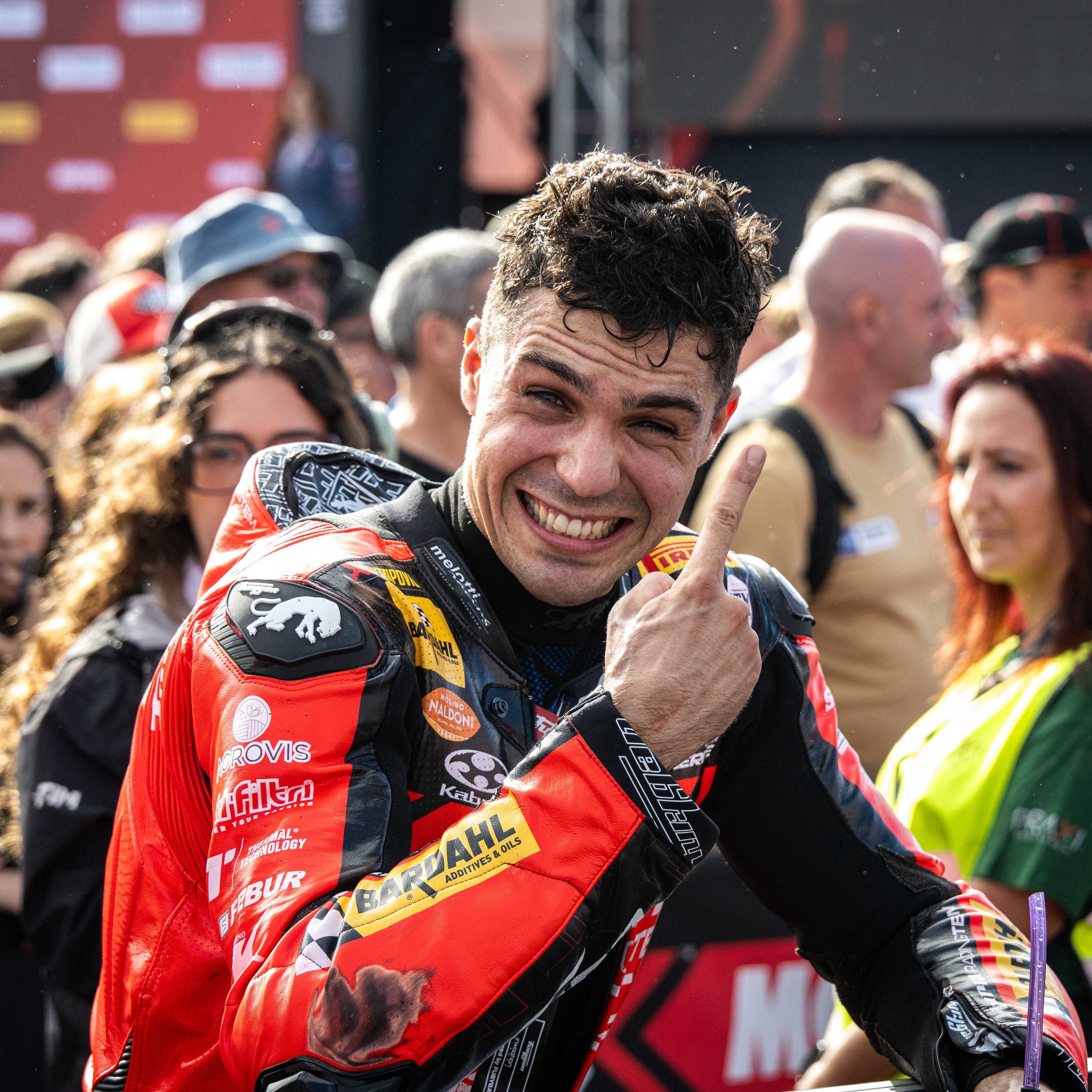 WM-Dritter Yari Montella (Ducati): «Manchmal werden Träume wahr»