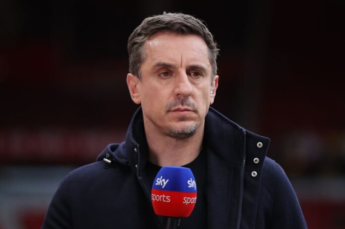 Gary Neville thinks Morgan Rogers should have been sent off too against Tottenham