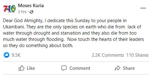 Moses Kuria's Cheeky But Emotional Prayer After Kitui Bus Tragedy That Left 24 Wedding Guests Dead