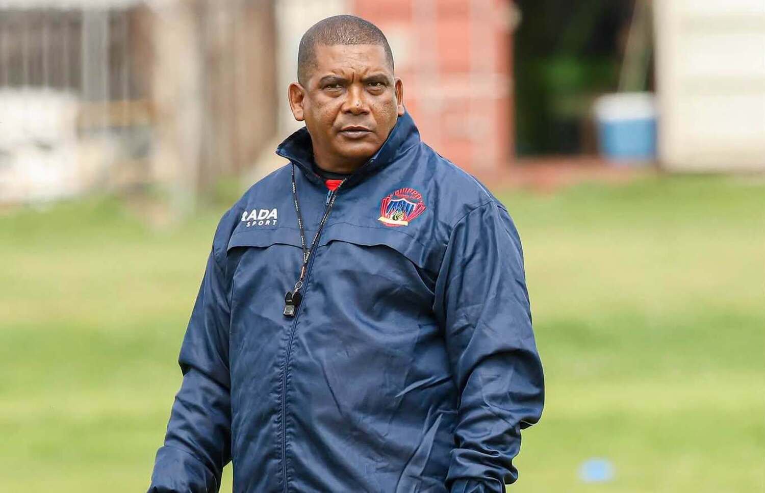 Brandon Truter at a Chippa United training session