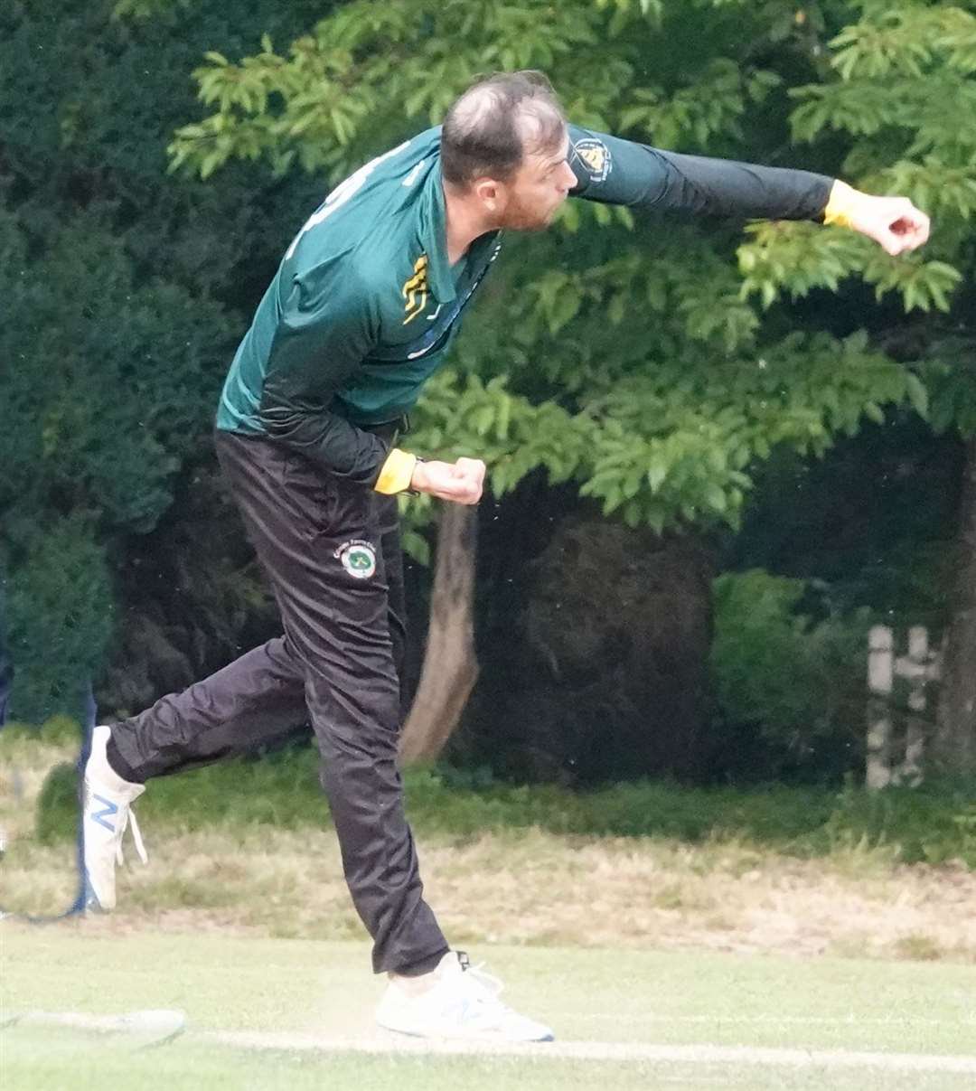 Calmore Sports' Mark Lavelle took two wickets to seal victory (File picture: Martin Hornet)
